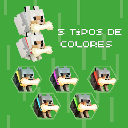 Lampara Lobo 3D